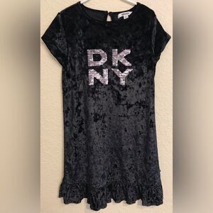 Girls DKNY Black Dress